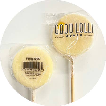 Good Lolli - Wholesale Lollipop - TART LEMONHEAD LOLLIPOP