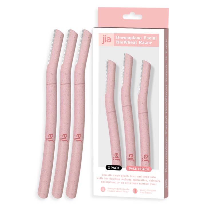 jia Personal Care - Wholesale Razor - Dermaplaning Facial Razors Display + Razors Prepack10
