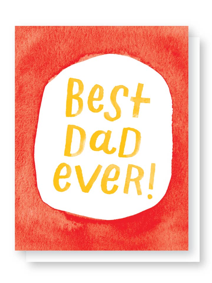 Bästa pappa någonsin kort för wholesale av Handzy Shop + Studio