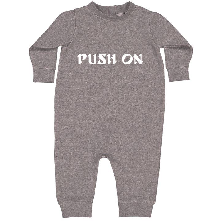 Expression Tees - Wholesale Hoodie - Kids - Push On Tush Push Toddler Hoodie Or Infant Fleece Romper6