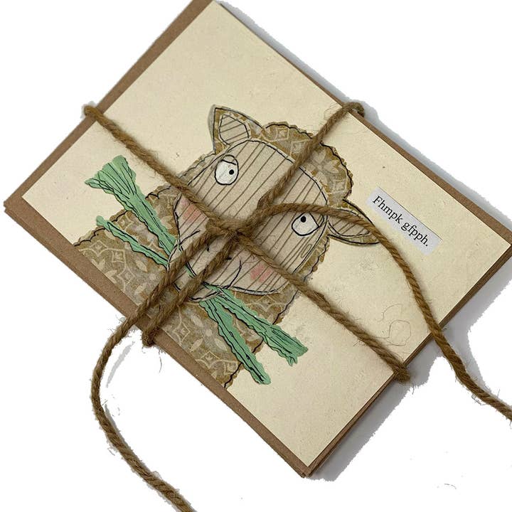 Tak Ewe & Friends Card Set (BIG en) for engroshandel hos The Creative Farm Girl