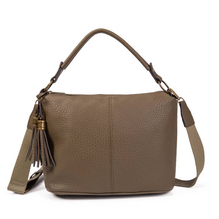 SWEET MAGIC – Großhandel Satchel – Damen – KUNSTLEDER-SCHULTERTASCHE MIT GRIFF