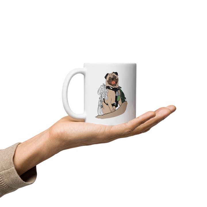 Club No-Kill 2027 Coffee Mugs - Wholesale Coffee Mug - Vinny the Pug Coffee Mugs 8