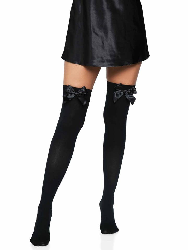 Leg Avenue - Wholesale Stockings - Women's - Kay Opaque Thigh Highs8