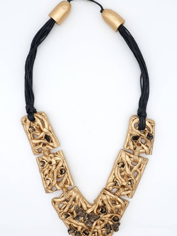 Sol e Praia - Recycled Paper Necklace (KAT) for wholesale by La Mar