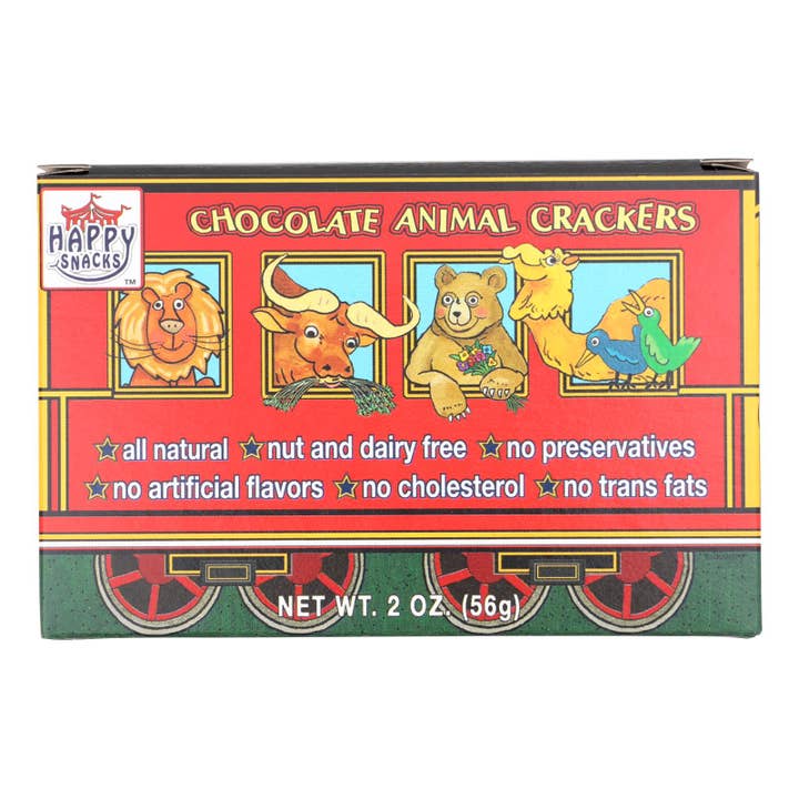 Everyday Supply Co - Wholesale Cookie - Happy Snacks - Cookie Chocolate Circus - Case Of 12 - 2 Oz