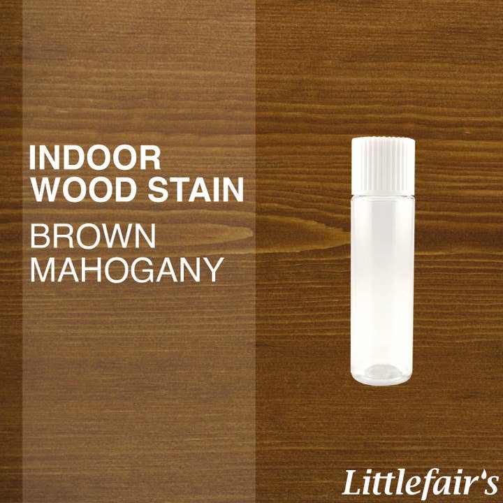 Littlefairs Wood Finishing Products Ltd - Wholesale Furniture Wax/Paint - Wood Stain Water-based - Brown Mahogany