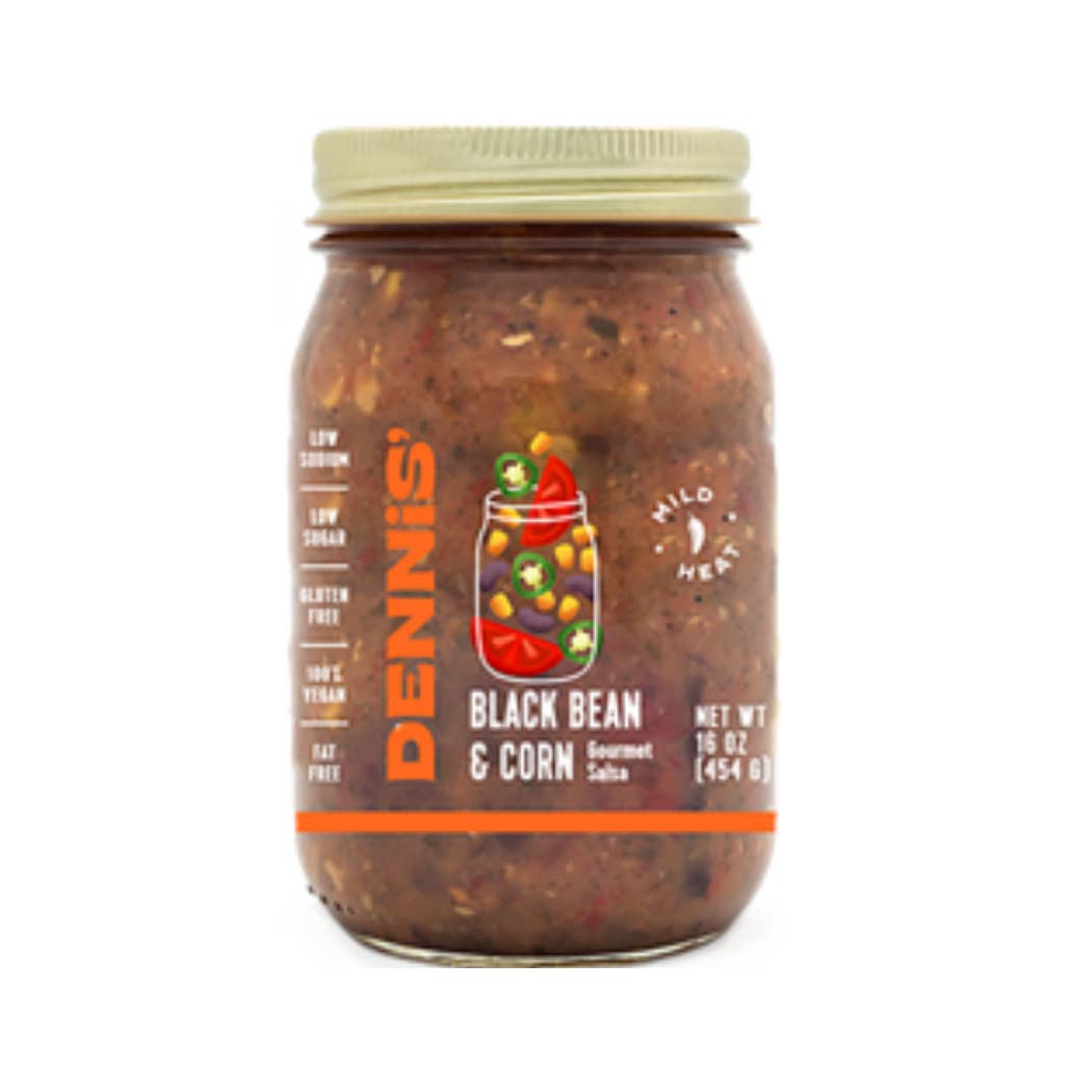 Reva Foods, LLC - Wholesale Salsa - Dennis’ Black Bean & Corn Salsa