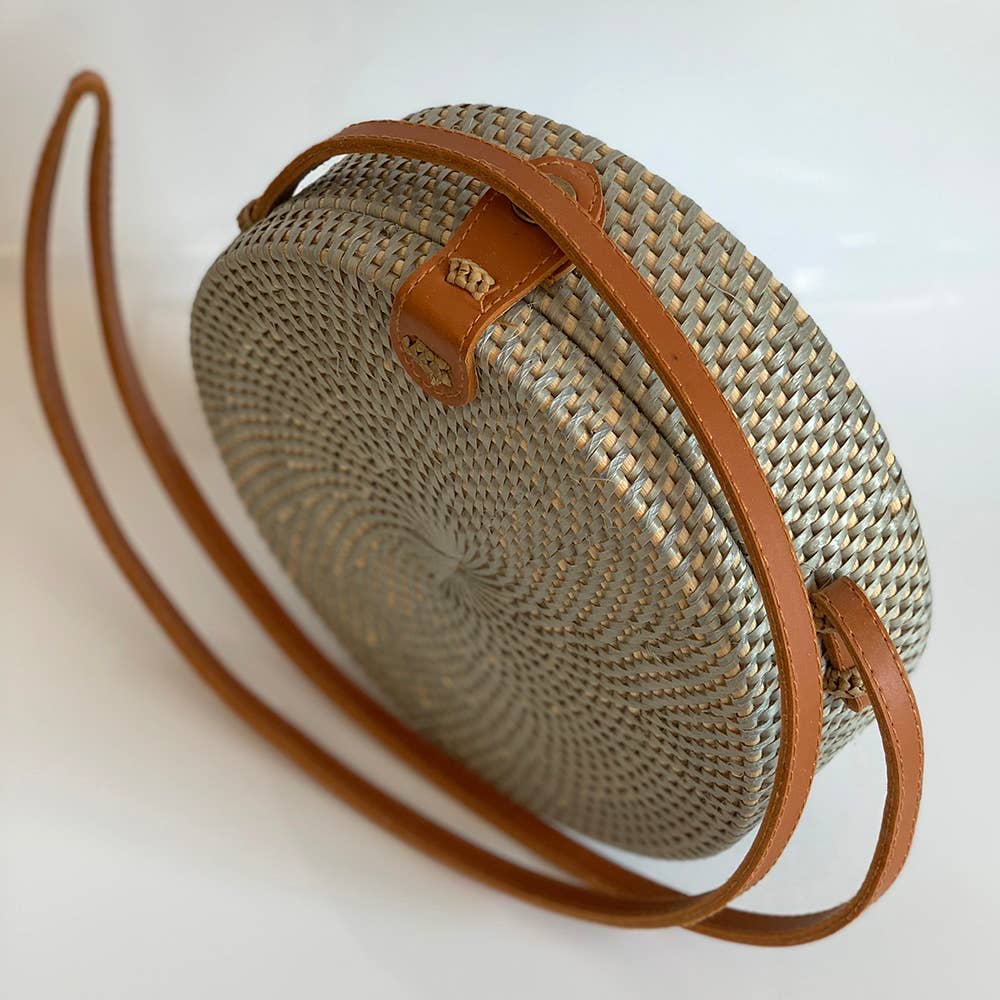 VIE - Wholesale Crossbody Bag - Women's - Rattan Roundy Bag18