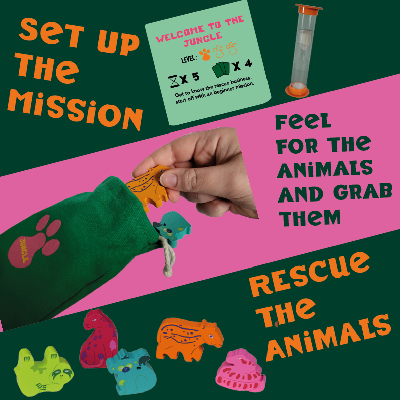 Gibsons Games Ltd – wholesale Board game – Grab Bag Jungle2