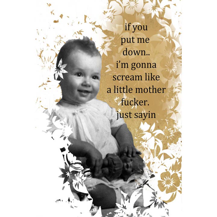 Erin Smith Art - Wholesale Baby Card - 666 Bundle of Joy Greeting Card