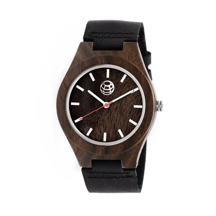 Black Genuine Leather - Aztec for wholesale by Earth Wood