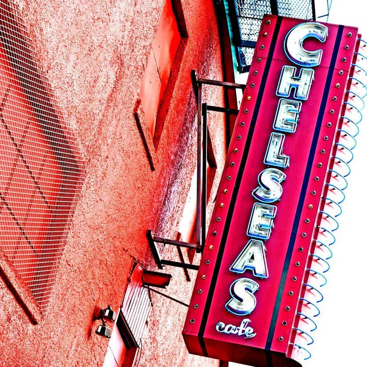 Chelseas Cafe Coaster for wholesale by South Austin Gallery