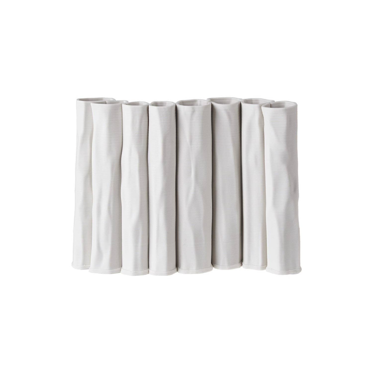 Ceramic Vase White Dia 10.5" for wholesale on Faire