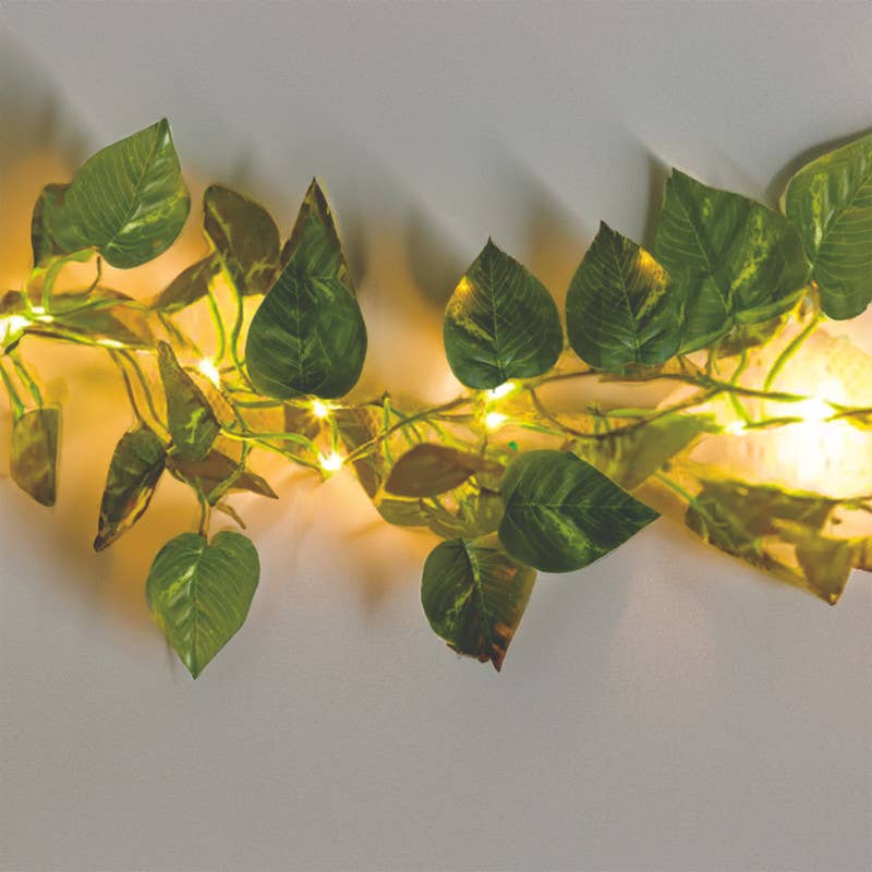 Lifeware Group LLC - Wholesale String Lights - CIAO Tech   16.5 FT Decorative Hanging Leaf Lights w/ Remote1