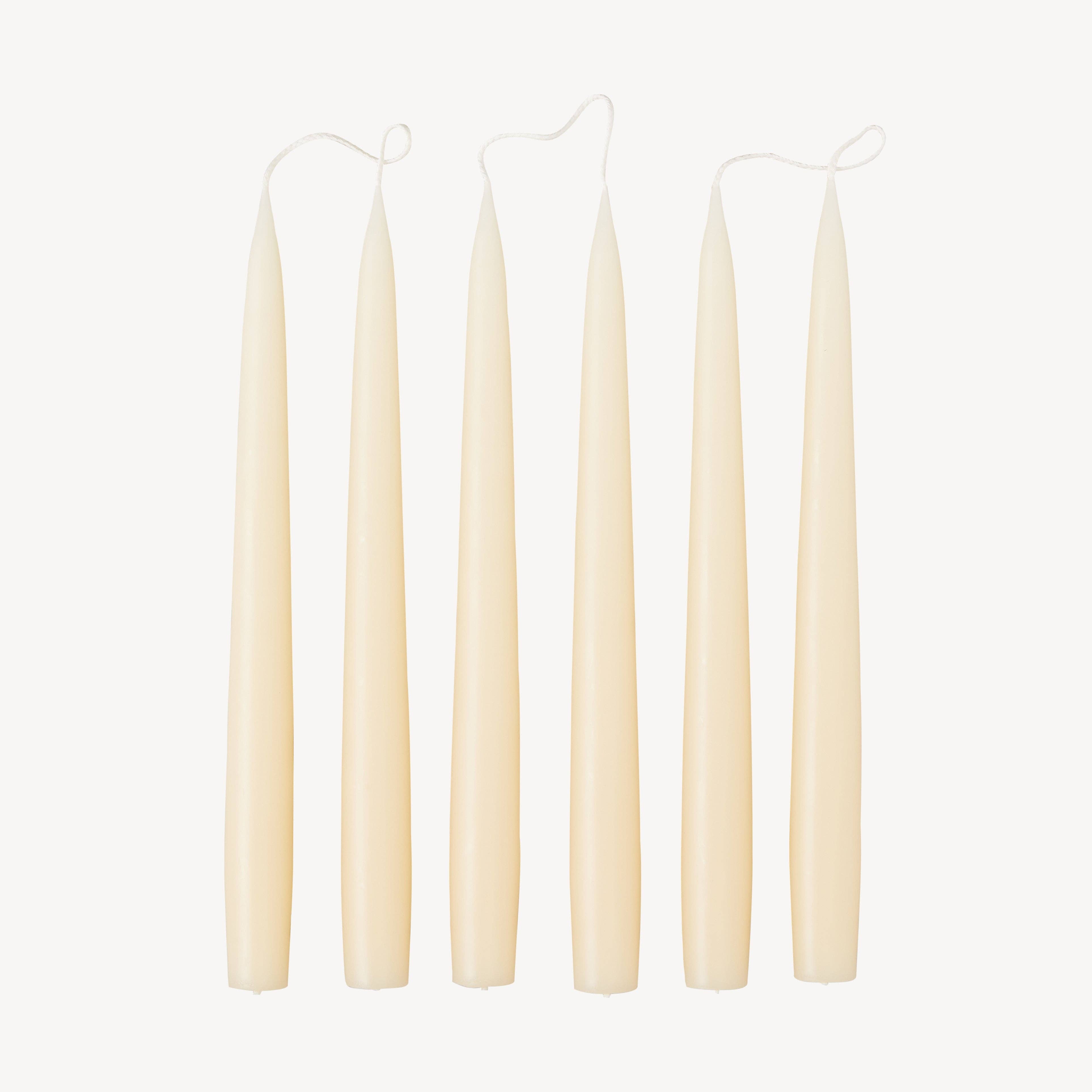 Candle Flair - Wholesale Tapered Candle/Candlestick - Taper 25 - Ivory0