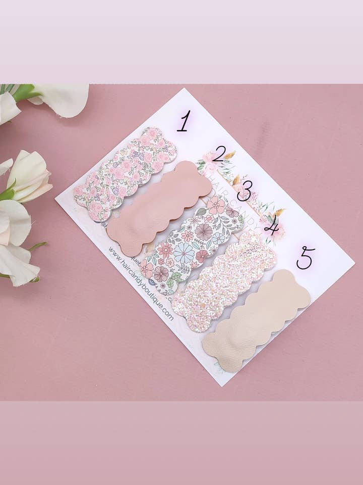 Spring Floral klikclips voor wholesale door Hair Candy Boutique