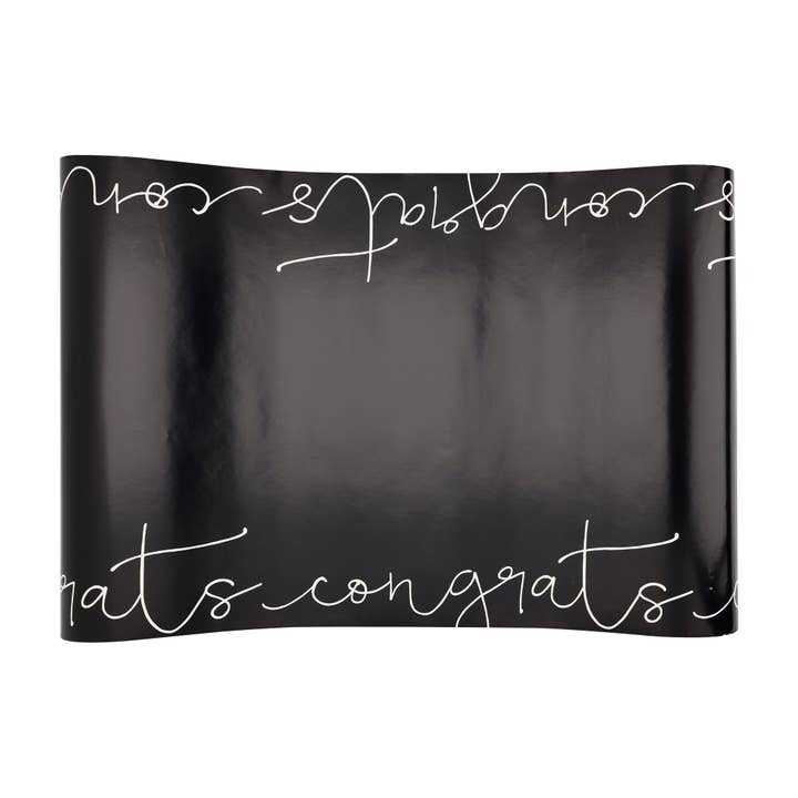 My Mind’s Eye - Wholesale Disposable Table Cover/Runner - GRD1020 - Congrats Paper Table Runner