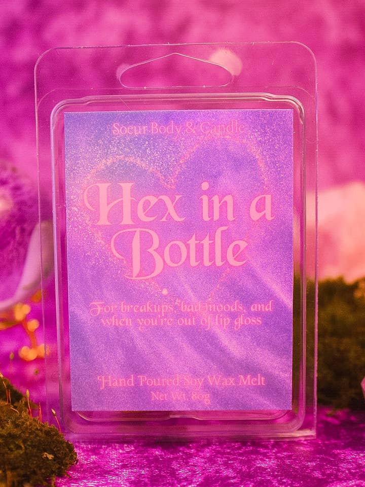 Hex i en flaska sojavaxsmältning för wholesale av Soeur Body and Candle