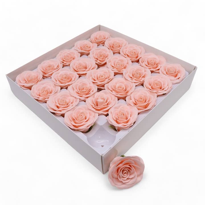 Ancient Wisdom – wholesale Artificial flowers – Lrg (7-Layer) Vintage Rose - Edwardian Blush1