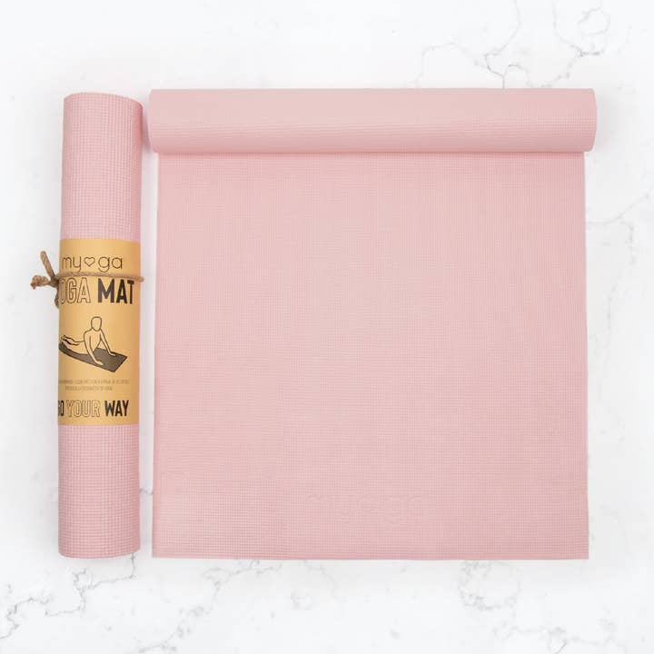 Myga Europe - Wholesale Yoga Mat - Yoga Mat - Pink - Non-Slip Exercise Mat for Yoga & Fitness0
