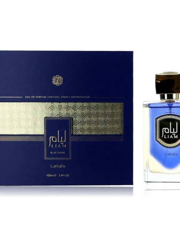 Lattafa Liam Blue Shine 3.4 Oz Eau De Parfum Spray New for wholesale by MARBELLA FASHION