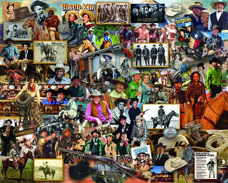 Hart Puzzles - Wholesale Puzzle - Adult - Cowboys, Cowboys, Cowboys by Steve Smith1