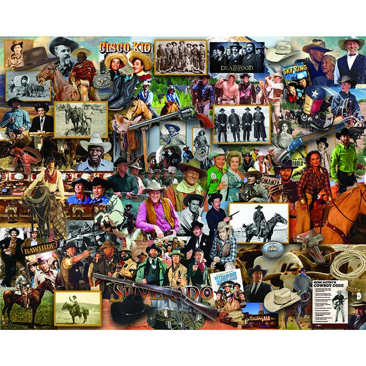 Hart Puzzles - Wholesale Puzzle - Adult - Cowboys, Cowboys, Cowboys by Steve Smith1