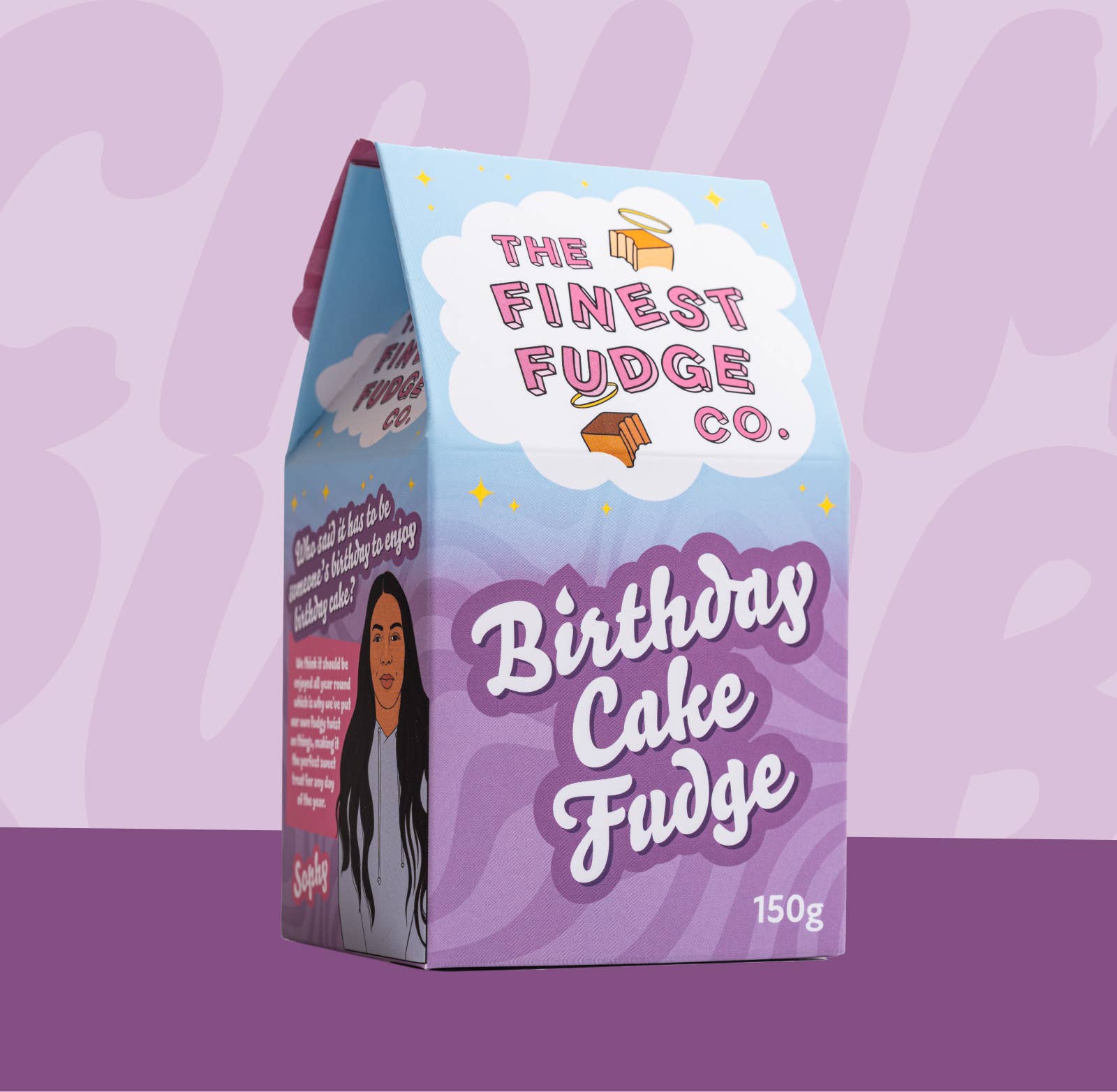 The Finest Fudge Co – wholesale Fudge – Birthday Cake Fudge box1