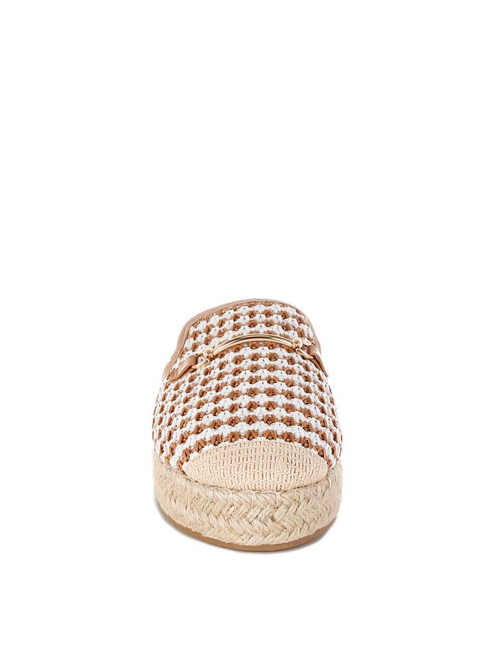 Rag Company - Wholesale Mules - Women's - Himari Raffia Slip-On Mules8