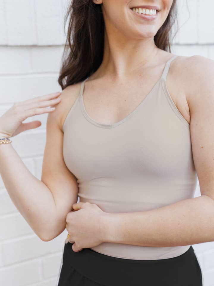 ELIETIAN - Wholesale Camisole - Women's - Built In Bra Cami