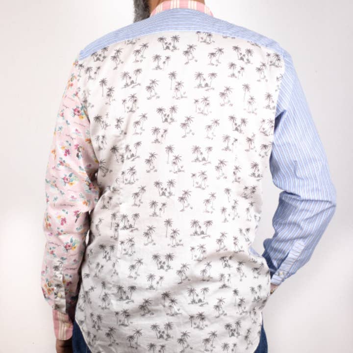 Bevilacqua Firenze - Wholesale Button Down Shirt - Men's - Kaos PATCH 012