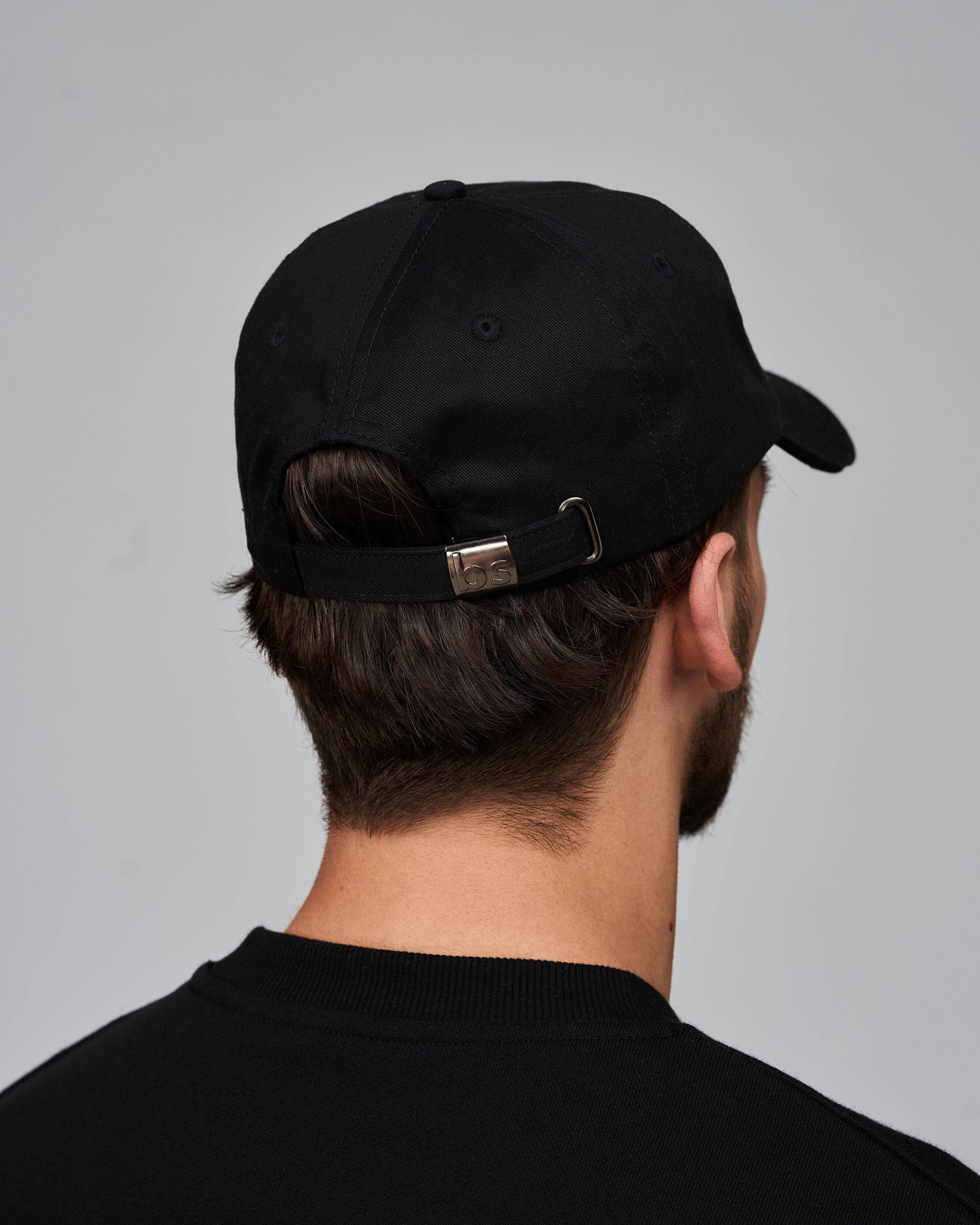 bravour studios – wholesale Baseball cap – Unisex – bravour studios Essential Dad Cap Black3