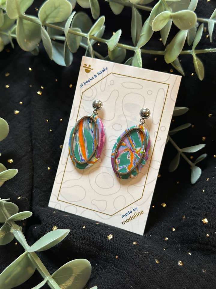 aekcle earrings | 33 for wholesale by of books & hooks