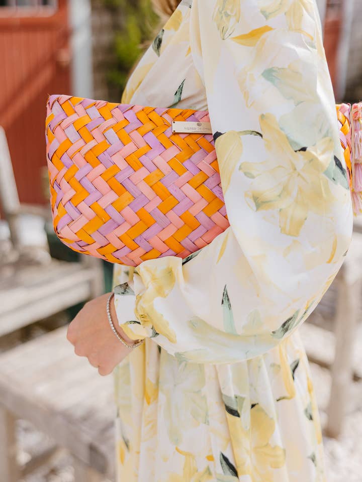 Clementine / Lavender Baguette Palm Citron for wholesale by Squeeze De Citron