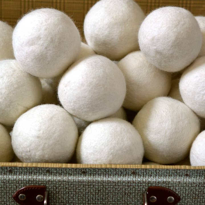 Moss Creek Wool Works | Wool Dryer Balls - Wholesale Dryer balls - 500 "Unpackaged" Wool Dryer Balls | White, Gray, or Mixed1