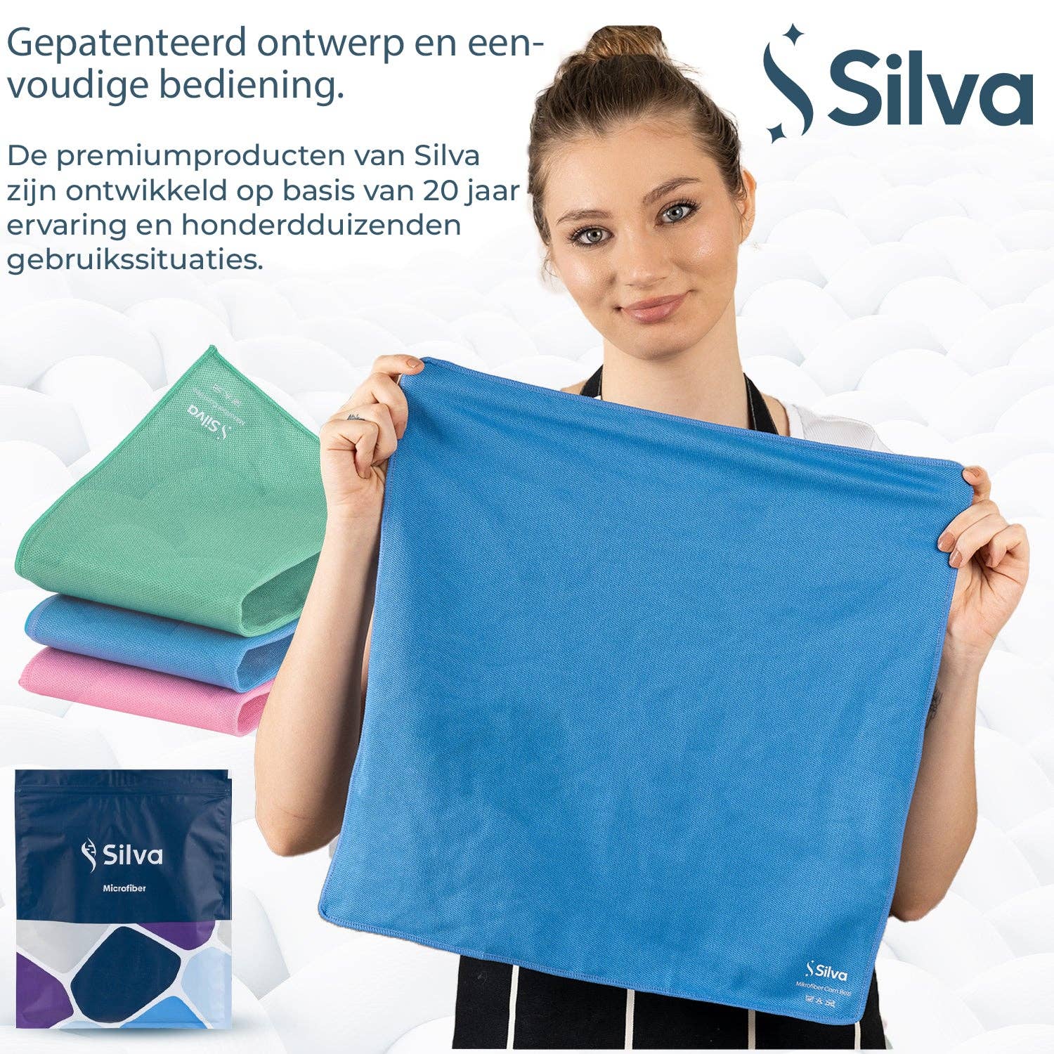 Mevsim Store - Wholesale Dishcloth - Silva Microfiber Window Cloth - Green2