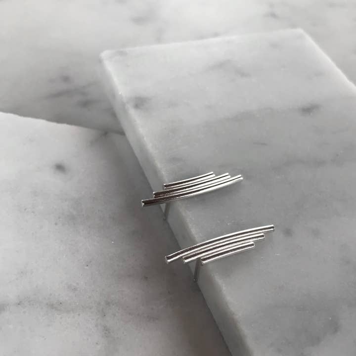 Horizon Studs for wholesale by Zil Jewelry