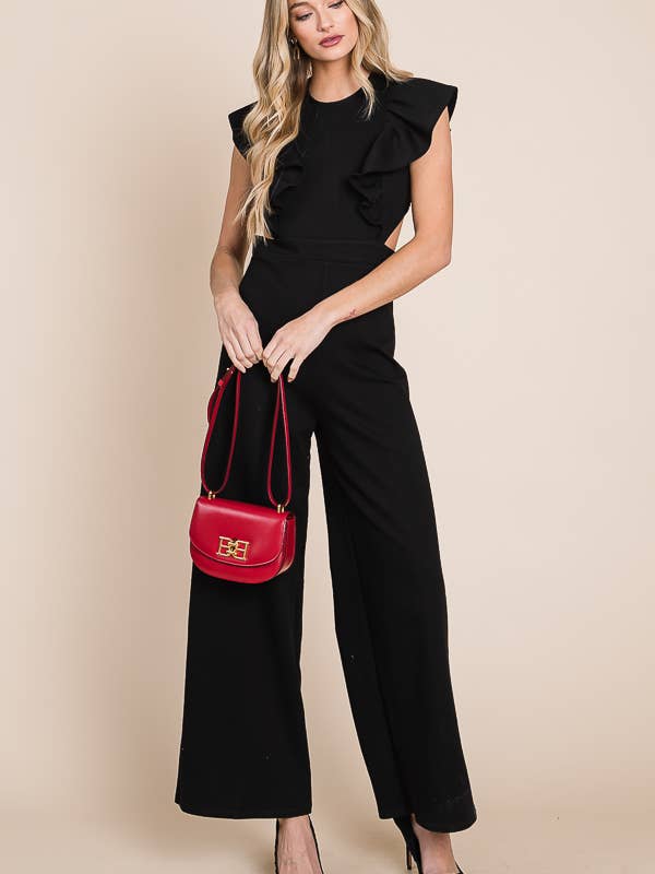 TUTA ARRICCIATA CON DETTAGLI RITAGLIATI per la vendita all'ingrosso da parte di JADE BY JANE