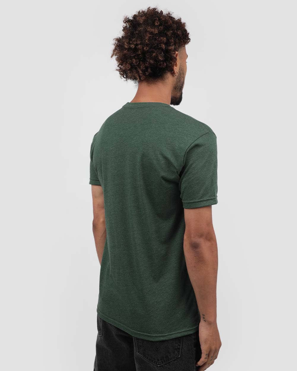 INTO THE AM - Wholesale T-Shirt - Men's - Men's Premium Fitted Plain Blank T-Shirt8