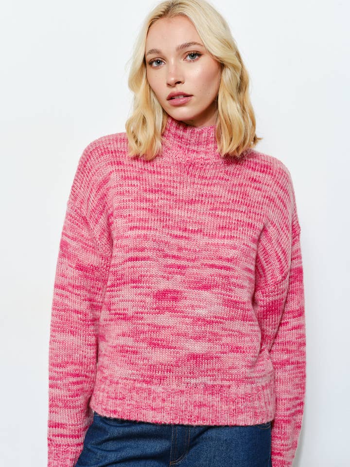 PULL À COL ROULÉ FINN - Tricoté, Confortable, Automne pour la vente par Pretty Garbage