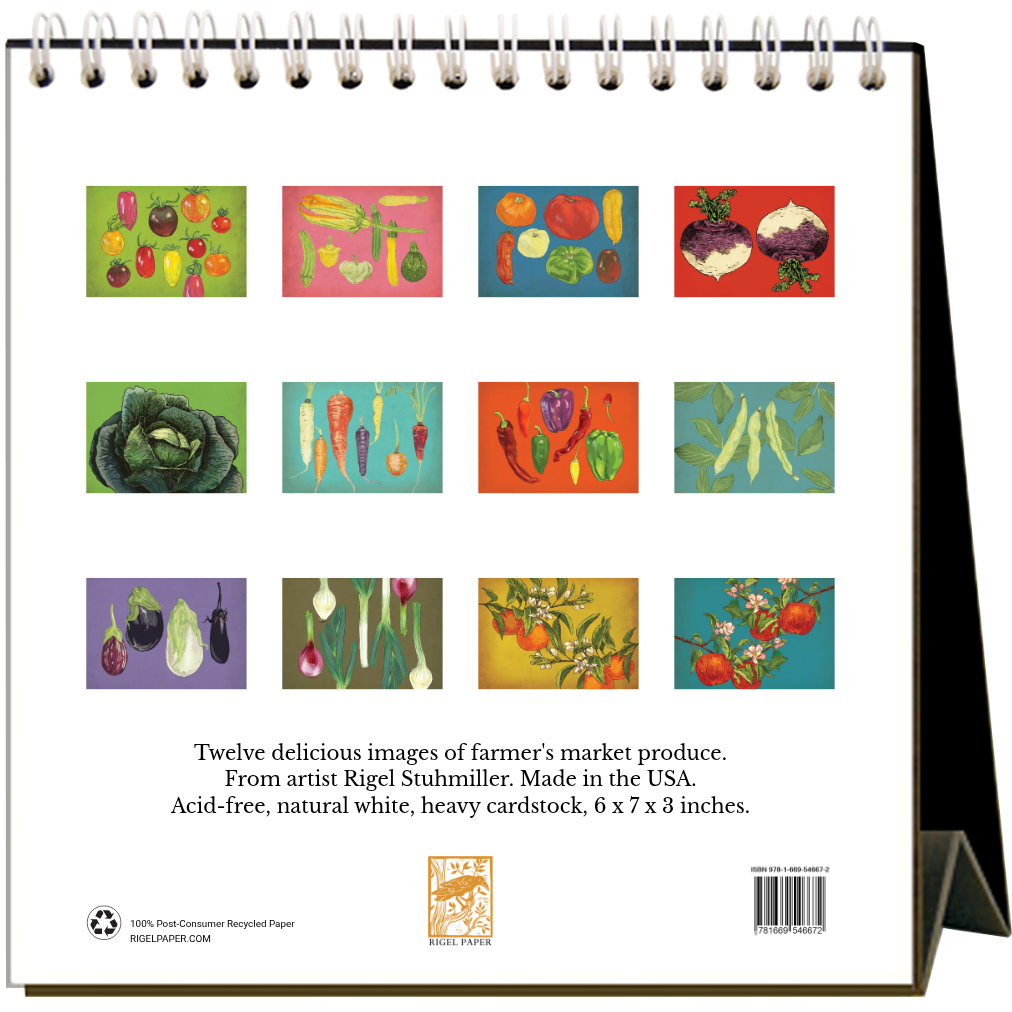 Rigel Paper - Wholesale Kalender - 2026 Boerenmarkt Bureaukalender1