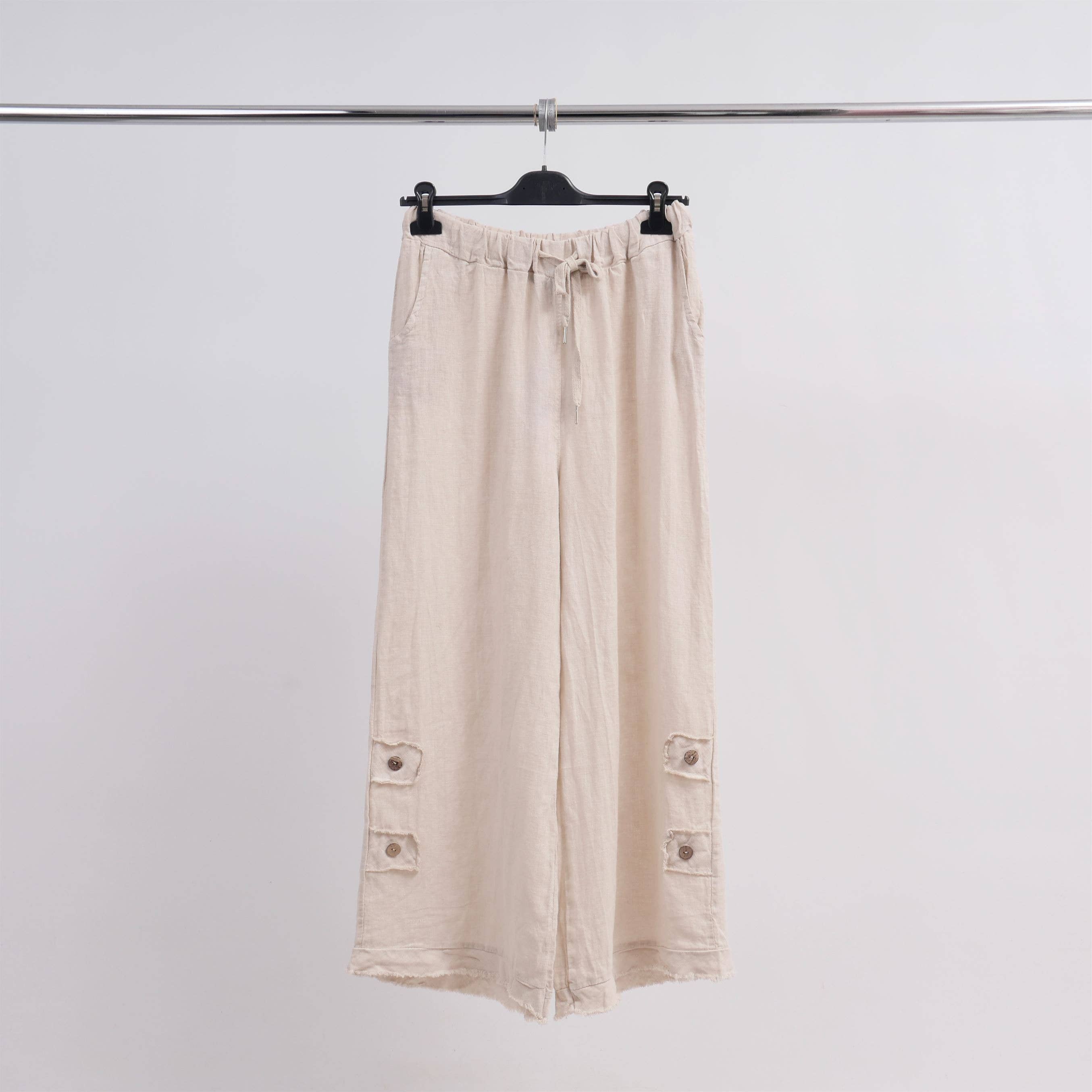 Cecile Wang - Wholesale Pants - Women's - 4406 linen pants0