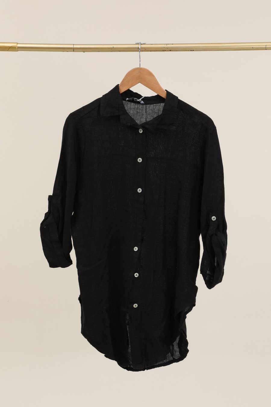 la maison des fibres naturelles - Wholesale Button Down Shirt - Women's - 100% linen shirt 62015935