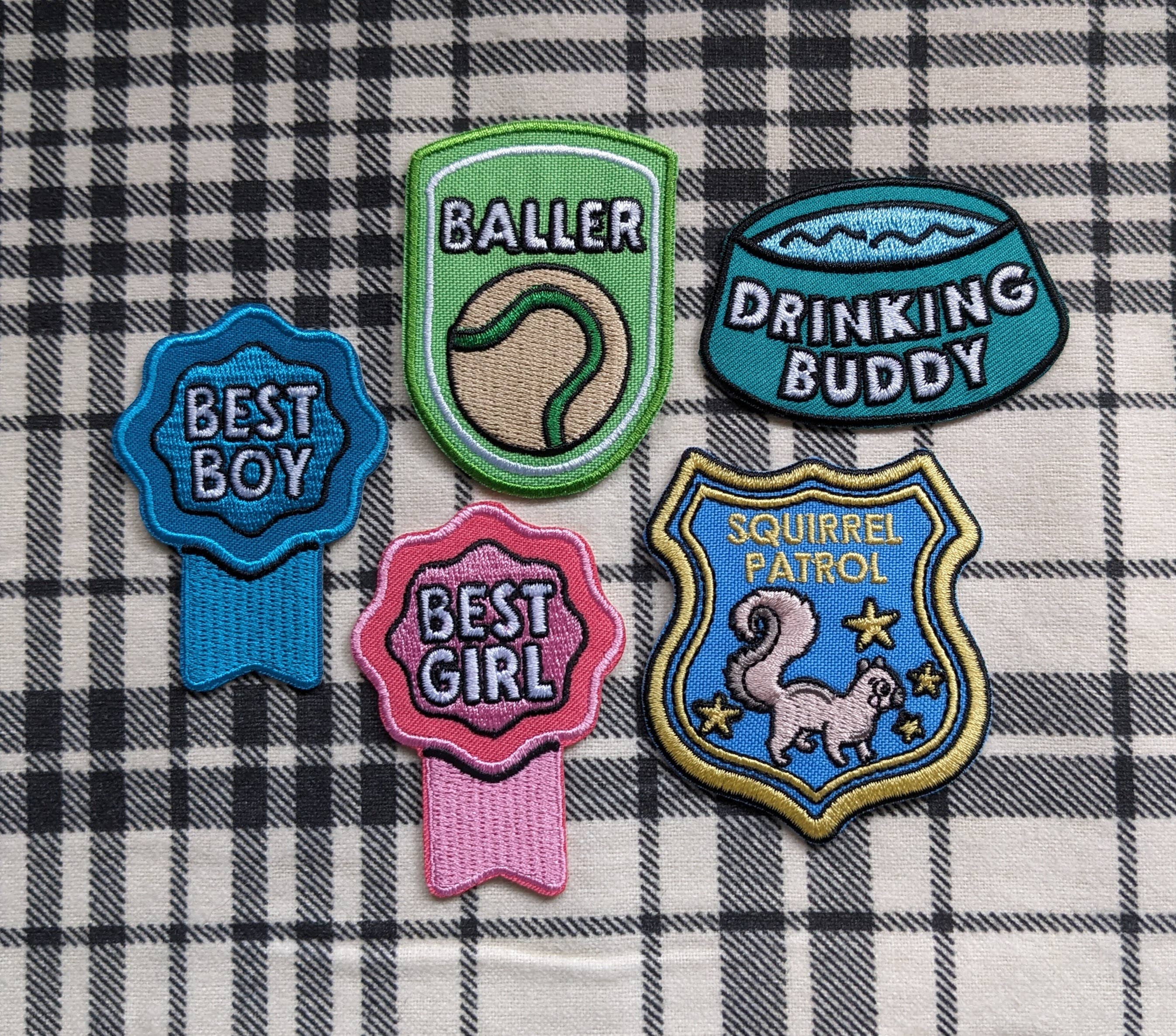 Colored Up Pup - Wholesale Patch - Adventure Dog Iron On Patch for Dogs1