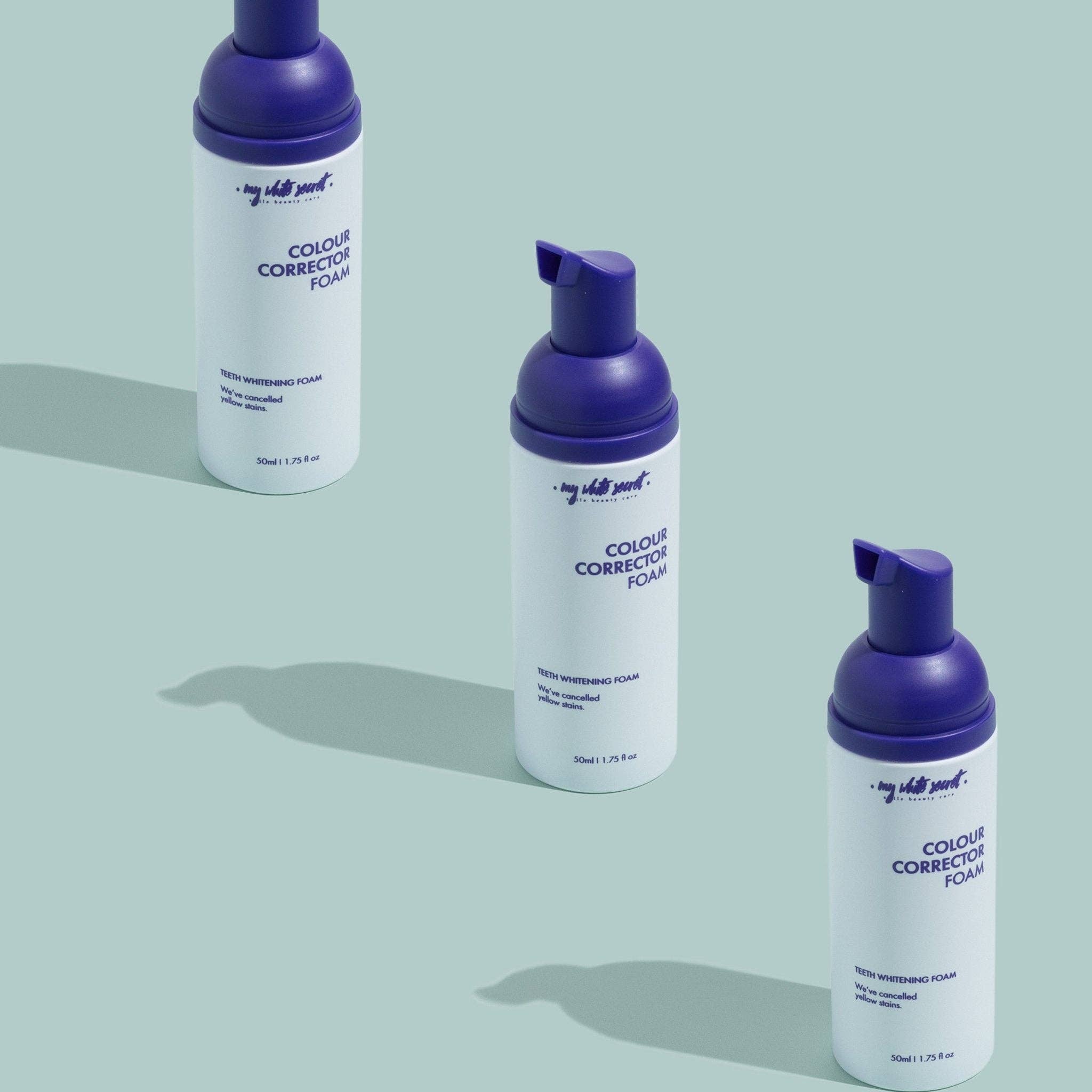 My White Secret – wholesale Teeth whitener – Colour Corrector teeth whitening Foam5