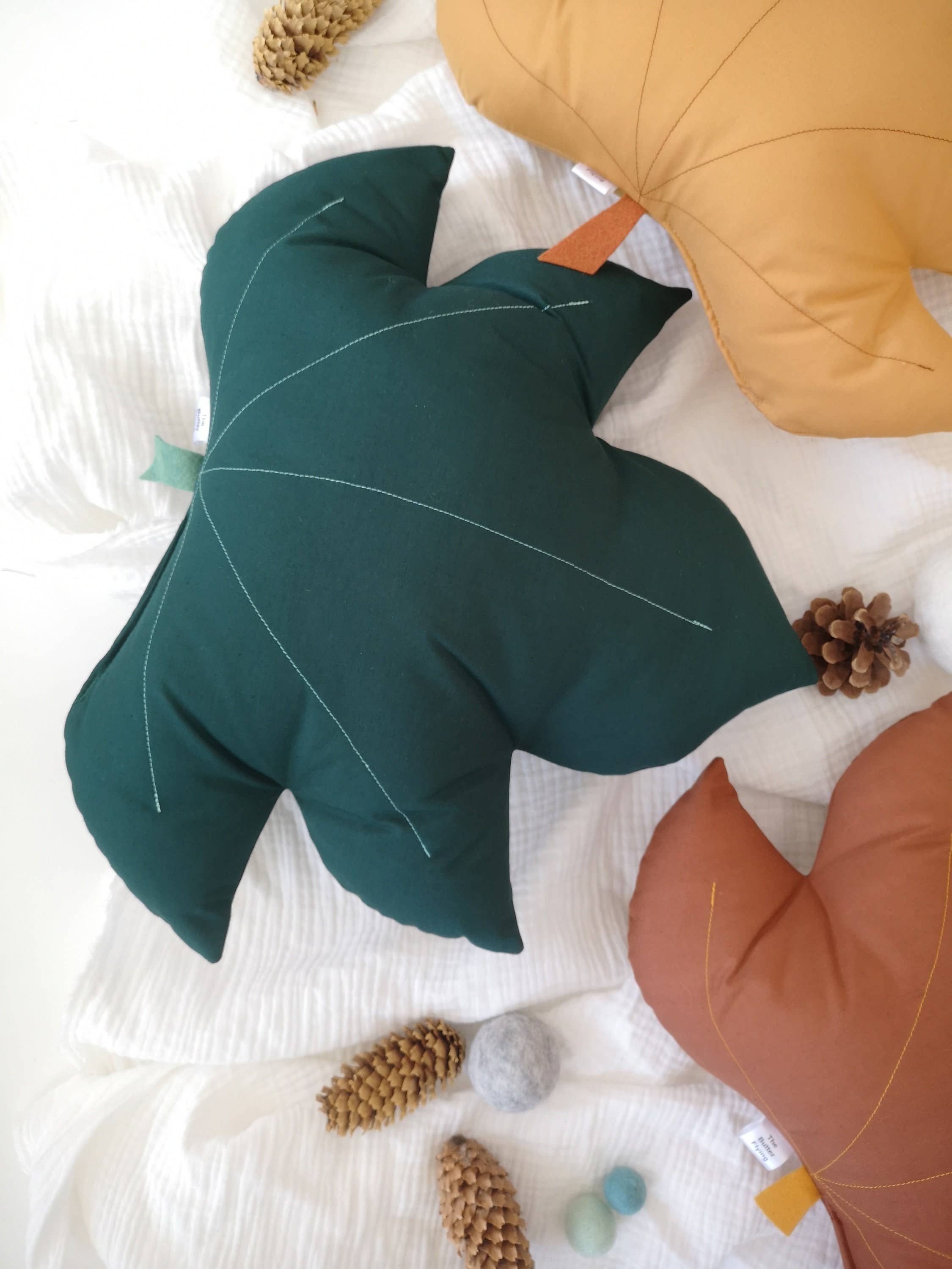 The Butter Flying - Wholesale Throw/Decorative Pillow -  Leaf Decorative Pillow4