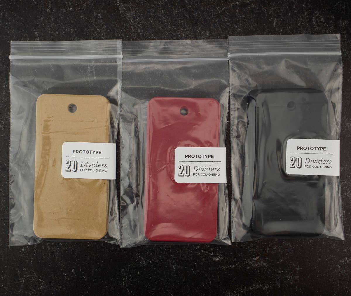 The Well-Appointed Desk - Wholesale Stationery/Notecard Set - Col-o-ring Dividers - Set of 20 Cards (PROTOTYPE!)9