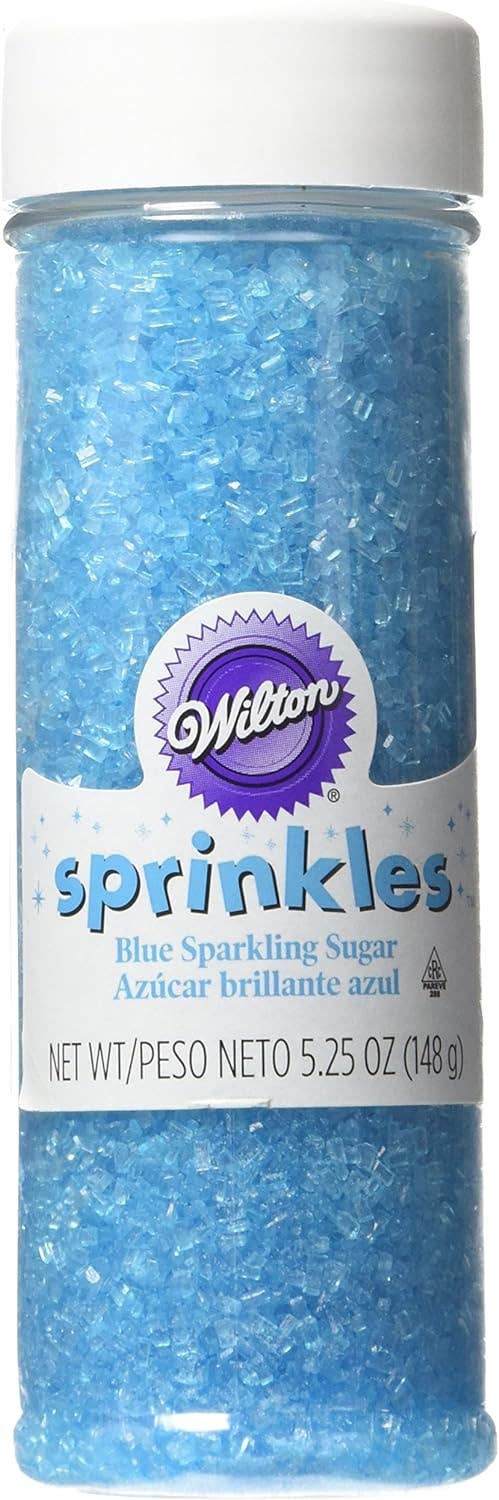 Innovarix - Wholesale Sprinkles - Sparkling Sugar Decorating Sprinkles, 5.25 oz., Blue