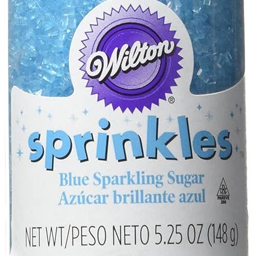 Innovarix - Wholesale Sprinkles - Sparkling Sugar Decorating Sprinkles, 5.25 oz., Blue0